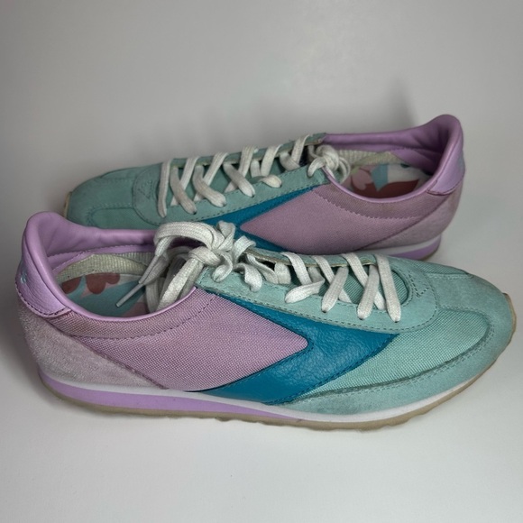 Brooks Vanguard Classic Retro Vintage Suede Sneakers Shoes Women's 8.5 Running - Picture 8 of 14